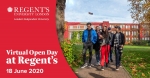 Regent’s University London  invites students to the online Open Day!